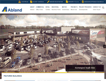 Tablet Screenshot of abland.co.za
